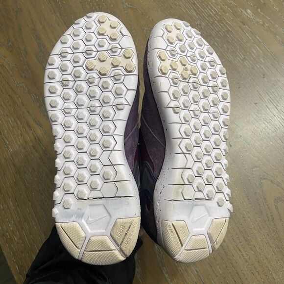 Nike Koth Mid Sneakers Womens Size 7 Purple Suede High Top Lace Up Zipper Back - Picture 8 of 8